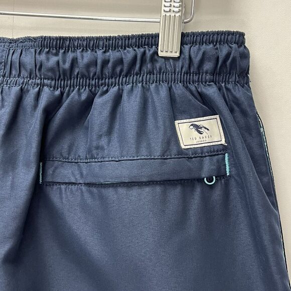 Ted Baker Lined Plankton Swim Shorts 5" Navy Size 3 38 L - Picture 7 of 11